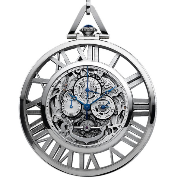 Cartier Watch Skeleton Pocket Watch Limited Edition 10