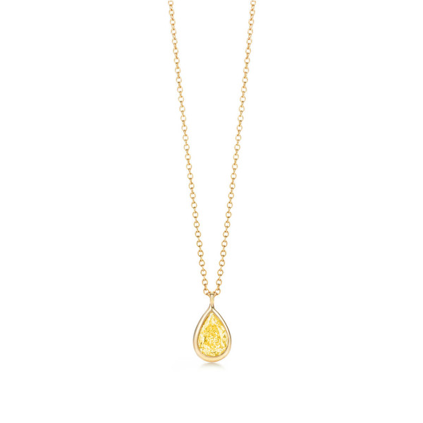 Подвеска Tiffany Yellow Diamonds, желтое золото, бриллиант (27054471)