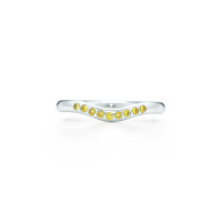 Кольцо Tiffany Yellow Diamonds, платина, бриллианты (27239862)