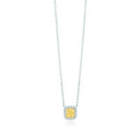 Подвеска Tiffany Yellow Diamonds, платина, желтое золото, бриллианты (27342078)