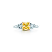 Каблучка Tiffany Yellow Diamonds, платина, жовте золото, діамант (30651278) Каблучка Tiffany Yellow Diamonds, платина, жовте золото, діамант (30651278)