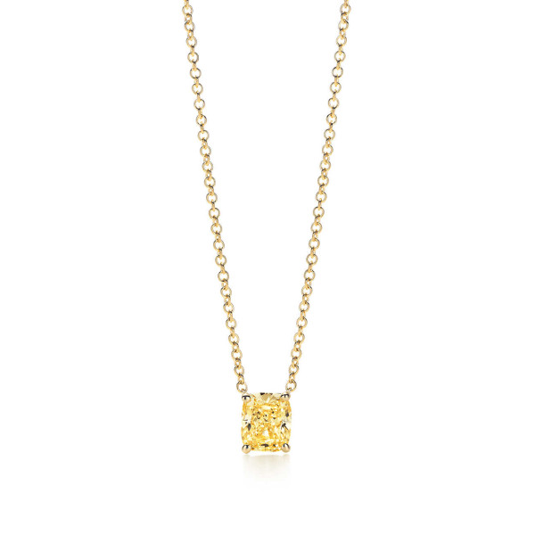 Подвеска Tiffany Yellow Diamonds, желтое золото, бриллиант (30224426)