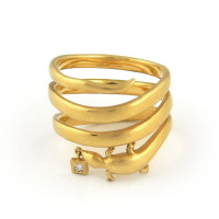 Кольцо Repossi, золото, бриллиант
