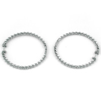 Сережки Tiffany & Co. біле золото 750, діаманти