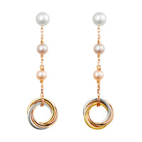 Сережки Cartier Trinity Сережки Cartier Trinity