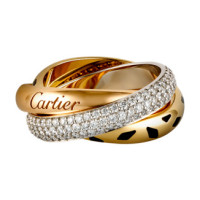 Кольцо Cartier Trinity Кольцо Cartier Trinity