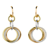 Сережки Cartier Trinity Сережки Cartier Trinity