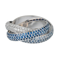 Каблучка Cartier Trinity
