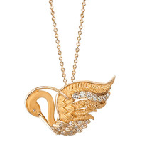 Кольє Carrera y Carrera Garzas, жовте золото, діаманти Кольє Carrera y Carrera Garzas, жовте золото, діаманти