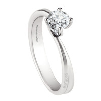 Кольцо Damiani Incanto, белое золото, бриллиант (0,54ct)