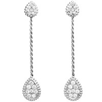 Сережки Boucheron Serpent Boheme, біле золото, діаманти Сережки Boucheron Serpent Boheme, біле золото, діаманти