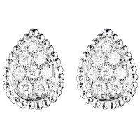 Сережки Boucheron Serpent Boheme, біле золото, діаманти Сережки Boucheron Serpent Boheme, біле золото, діаманти