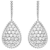 Сережки Boucheron Serpent Boheme, біле золото, діаманти Сережки Boucheron Serpent Boheme, біле золото, діаманти