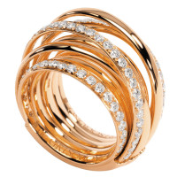 Кольцо de Grisogono Allegra, розовое золото, бриллианты Кольцо de Grisogono Allegra, розовое золото, бриллианты