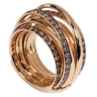 Кольцо de Grisogono Allegra, розовое золото, бриллианты