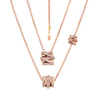 Ожерелье de Grisogono Allegra, розовое золото, бриллианты