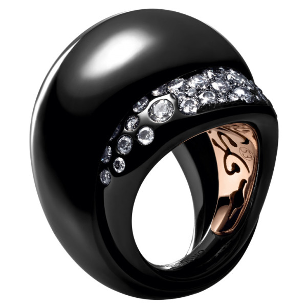 Кольцо de Grisogono Bocca, розовое золото, бриллианты