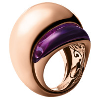 Кольцо de Grisogono Bocca, розовое золото, аметист