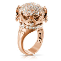 Перстень Pasquale Bruni Sissi, рожеве золото, діаманти