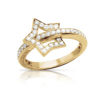 Перстень Pasquale Bruni Make Love, жовте золото, діаманти