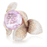 Кільце Pasquale Bruni Secret Gardens Haute Couture, рожеве золото, діаманти