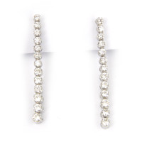 Сережки Leo PIZZO, біле золото, діаманти