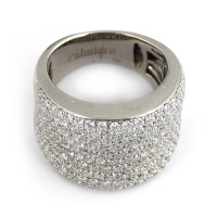 Каблучка Palmiero, біле золото, діаманти