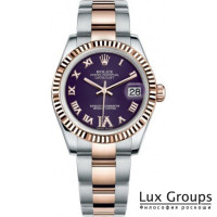 Rolex Datejust 31 Purple Dial Two Tone