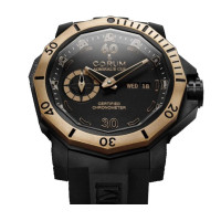 Corum watches Seafender 48 Deep Dive with red gold bezel Limited Edition 100