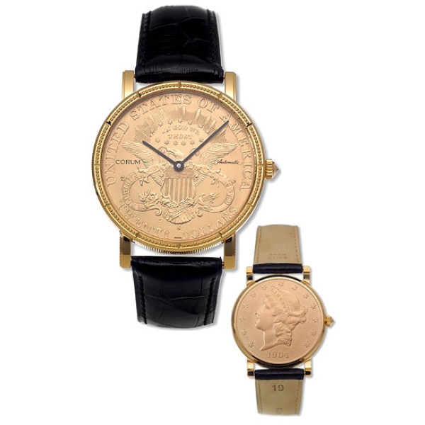 Corum Watch Coin Watch