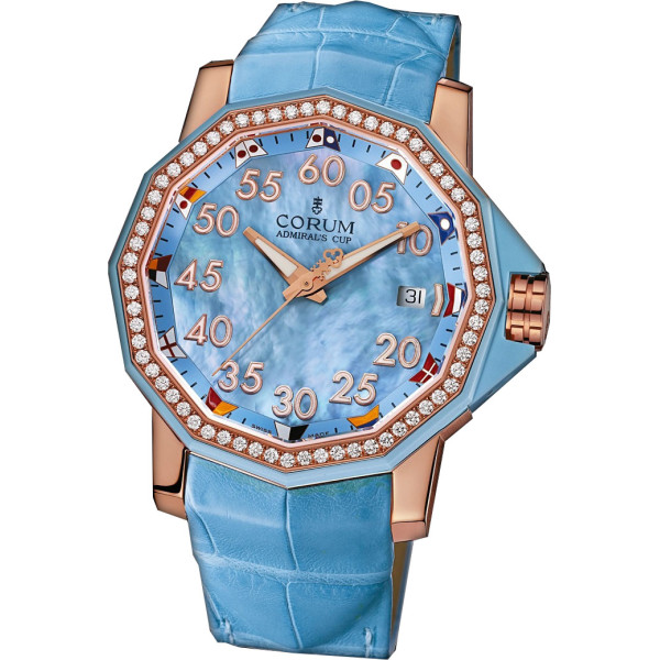 Corum watches Admiral`s Cup Competition 40 RGBlue