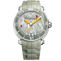 Chopard watches Happy Sport Round XL 5 Diamonds Limited Edition 500