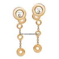 Chopard Happy Diamonds Drop Circles Floating Diamond Rose Gold 26 Chopard Happy Diamonds Drop Circles Floating Diamond Rose Gold 26