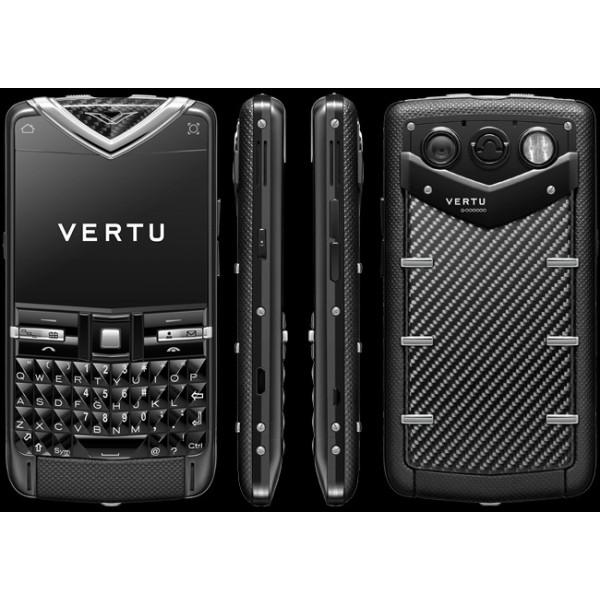Vertu Constellation Quest Steel PVD Carbon
