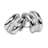 Chopard La Strada Diamond Set White Gold Earrings