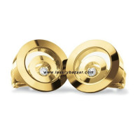 Chopard Happy Spirit Floating Ring Earrings Yellow Gold