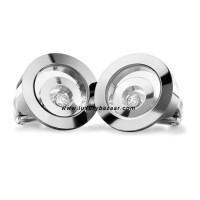 Chopard Happy Spirit Floating Ring Earrings White Gold