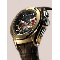 Cvstos watches Challenge R 50 Flyblack -S Red Gold
