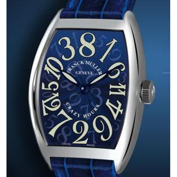 Franck Muller watches Crazy Hours Blue Dial