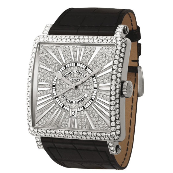 Franck Muller Watch Master Square Diamonds Automatic Date