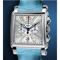 Franck Muller 시계 Conquistador Cortez Chronograph Blue