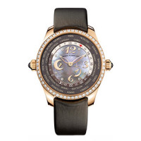 Girard Perregaux годинник ww.tc Lady (RG/коричневий/ремінець)