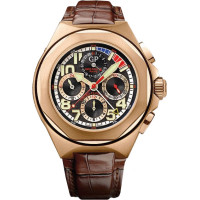 Girard Perregaux годинник Laureato USA 98 (RG / Black / Leather)