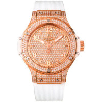 Hublot watches Gold White Full Pave