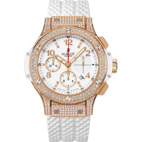 Hublot watches Gold White Pave