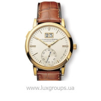 A.Lange and Söhne watches Langematik (18kt YG / Silver / Leather)