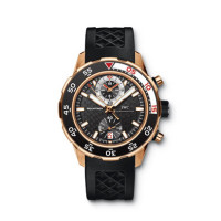IWC watches Aquatimer Chronograph in red gold