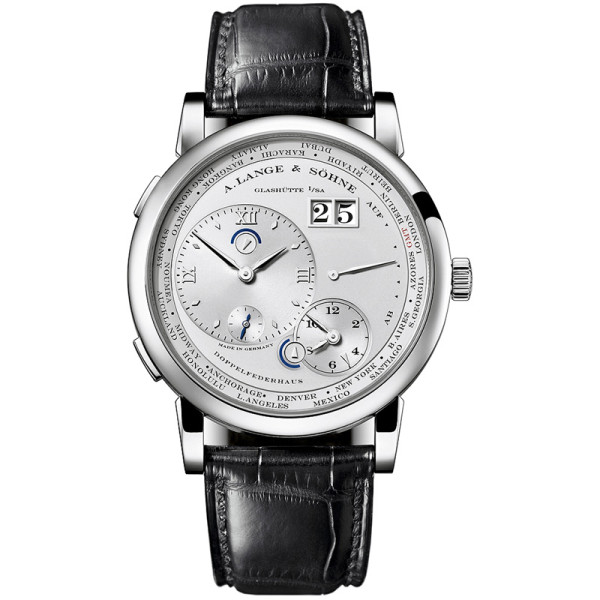 A.Lange and Söhne watches Lange 1 Time Zone (Platinum / Silver)