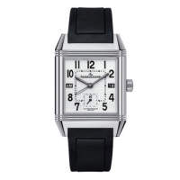 Jaeger LeCoultre watches Jaeger LeCoultre  Reverso Squadra Hometime (SS / Silver / Rubber)
