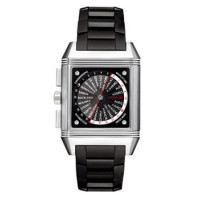 Jaeger LeCoultre Watch Jaeger LeCoultre Reverso Squadra World Chronograph (Ti / Black / Rubber)